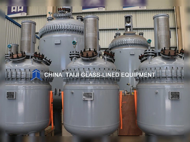 8000L\10000L\12500L\16000L K Type Glass Lined Reactors