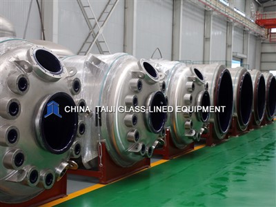 Ausgelagerte Ausrüstungen mit Edelstahl-Glasauskleidung